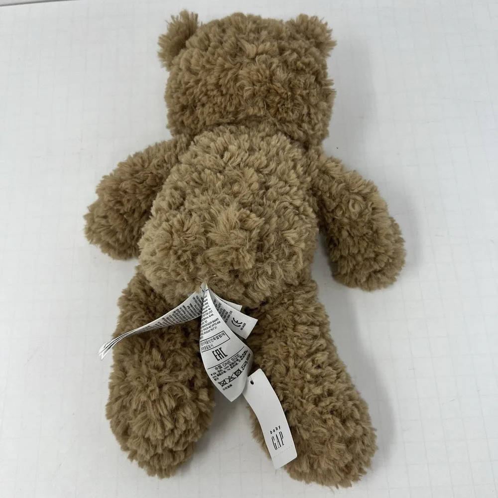 Baby GAP Brannan Teddy Bear Brown 12 Inch Plush Stuffed Animal Lovey‎ Soft Toy